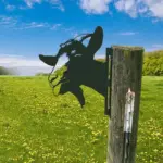 Farm Decoration PeepFarm Realistic Animal Design Garden Metal Art tag1