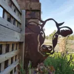 Farm Decoration PeepFarm Realistic Animal Design Garden Metal Art tag1