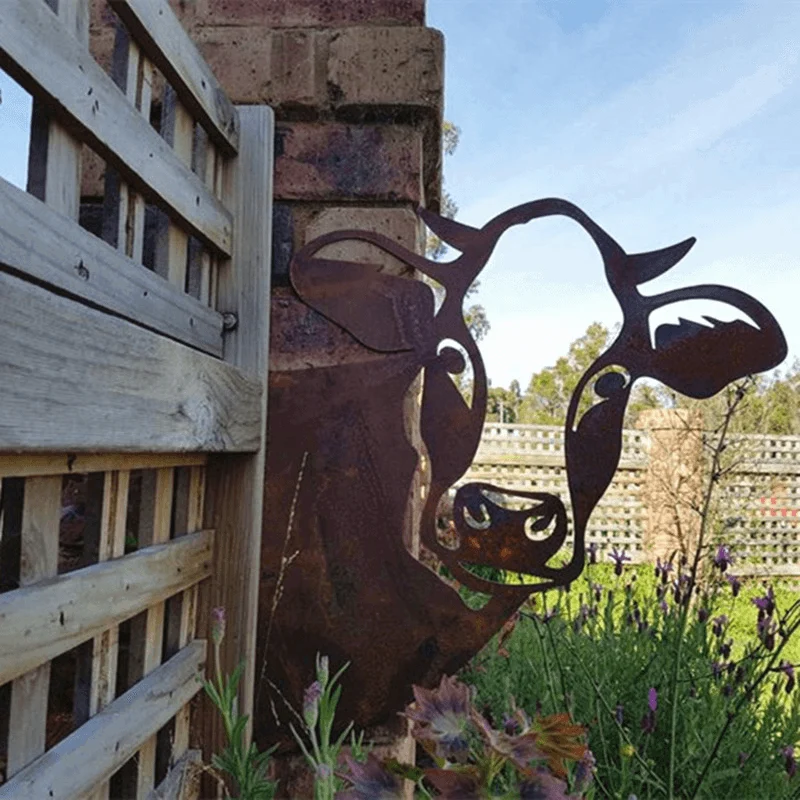 Farm Decoration - PeepFarm - Realistic Animal Design - Garden Metal Art -  - #tag1#
