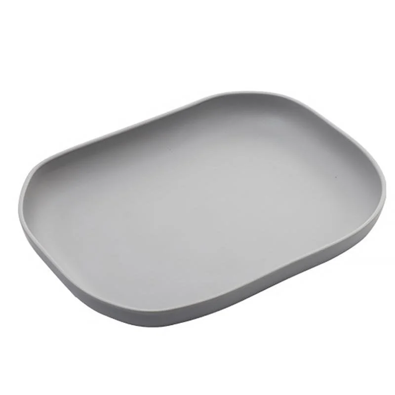 Farmhouse Style Melamine Dinnerware Trays Set with Handles -  - #tag1#