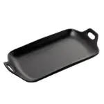 Farmhouse Style Melamine Dinnerware Trays Set with Handles tag1