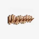 Farmhouse Wooden Wall Mounted Coat Rack tag1