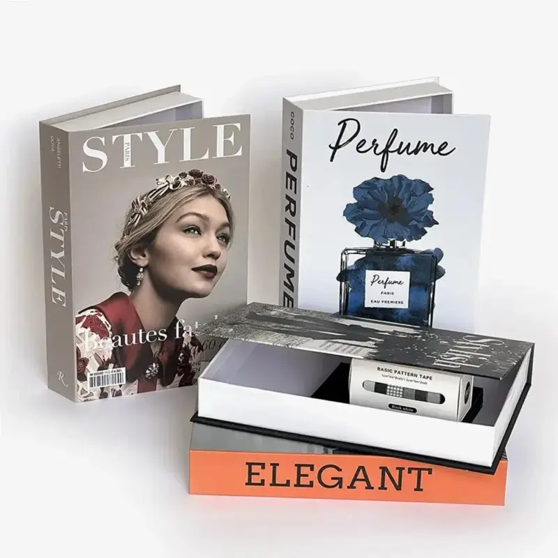Fashion Forward Secret Storage Faux Books tag1