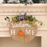 Fashion Halloween Door Hanging Wreath tag1