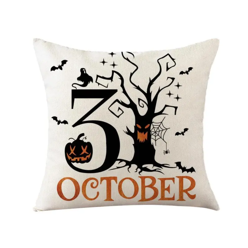 Fashion New Halloween Pillow Cover tag1
