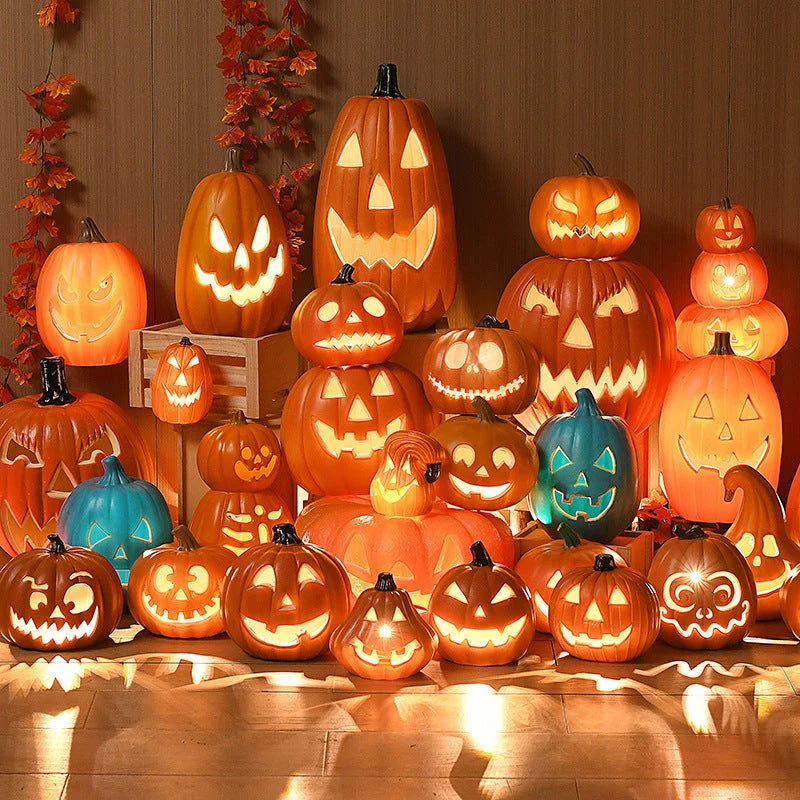 Fashion Personality Halloween Pumpkin Lamp - - #tag1#