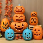 Fashion Personality Halloween Pumpkin Lamp tag1