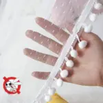 Fashionable Baby Crib Mosquito Net tag1
