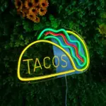 Fast Food Neon Sign Colorful Fast Food Sign USB Night Light tag1