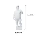 Fat David Greek Sculpture