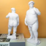 Fat David Sculpture tag1