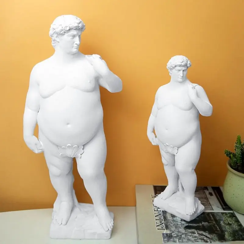 Fat David Sculpture tag1