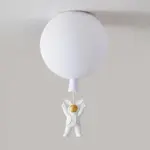 Fateh Modern Moon Astronaut LED Acrylic Ceiling Lamp tag1