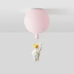 Fateh Modern Moon Astronaut LED Acrylic Ceiling Lamp tag1