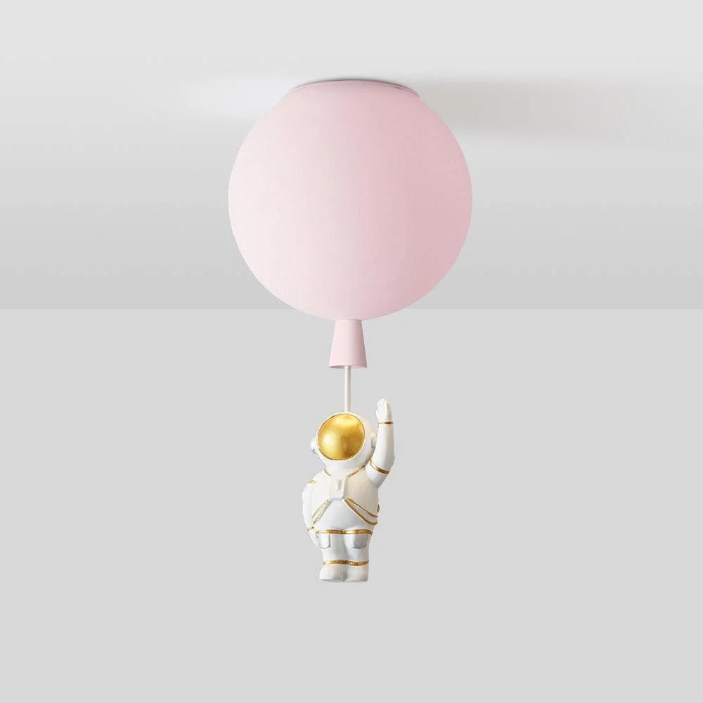 Fateh Modern Moon/Astronaut LED Acrylic Ceiling Lamp -  - #tag1#