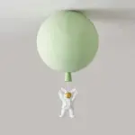 Fateh Modern Moon Astronaut LED Acrylic Ceiling Lamp tag1