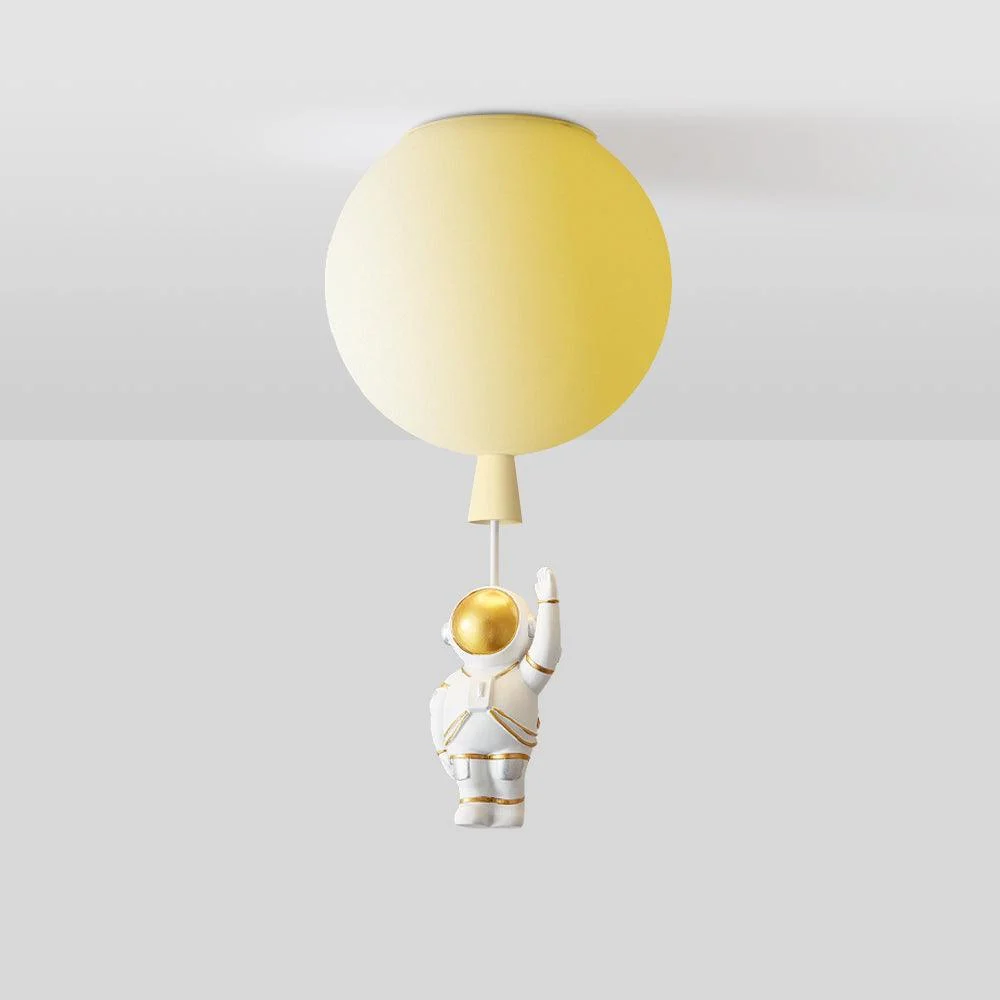 Fateh Modern Moon/Astronaut LED Acrylic Ceiling Lamp -  - #tag1#