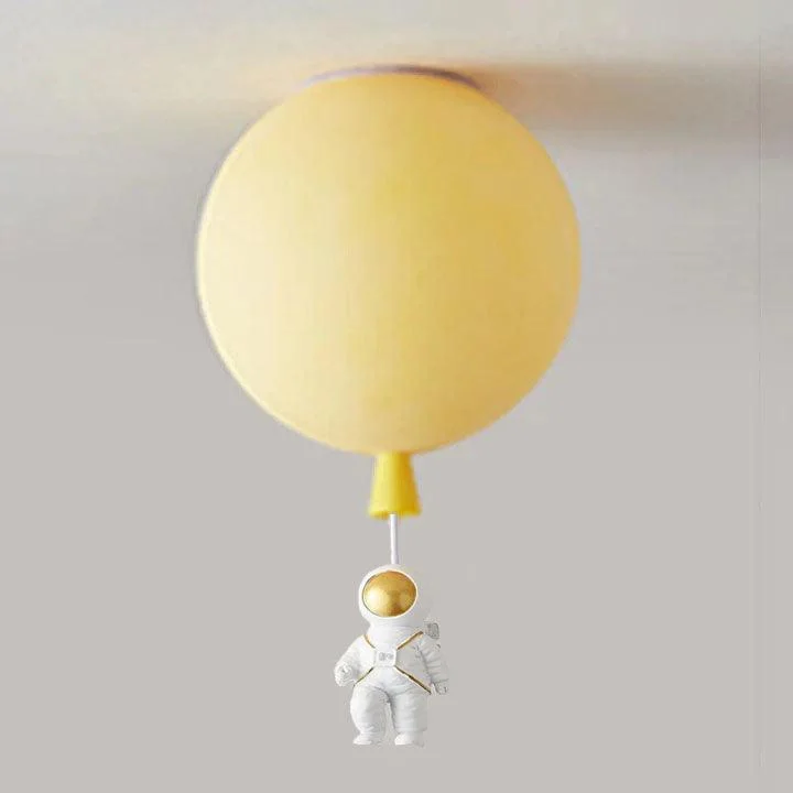 Fateh Modern Moon/Astronaut LED Acrylic Ceiling Lamp -  - #tag1#