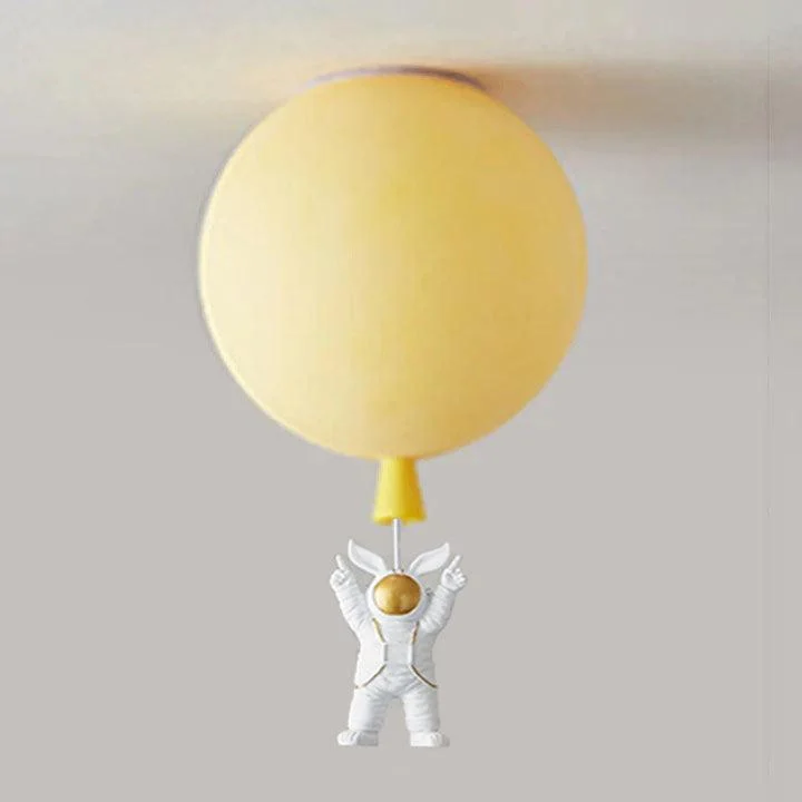 Fateh Modern Moon/Astronaut LED Acrylic Ceiling Lamp -  - #tag1#
