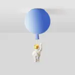 Fateh Modern Moon Astronaut LED Acrylic Ceiling Lamp tag1