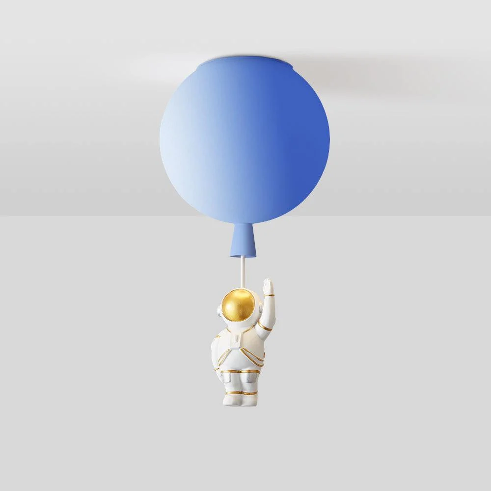 Fateh Modern Moon/Astronaut LED Acrylic Ceiling Lamp -  - #tag1#