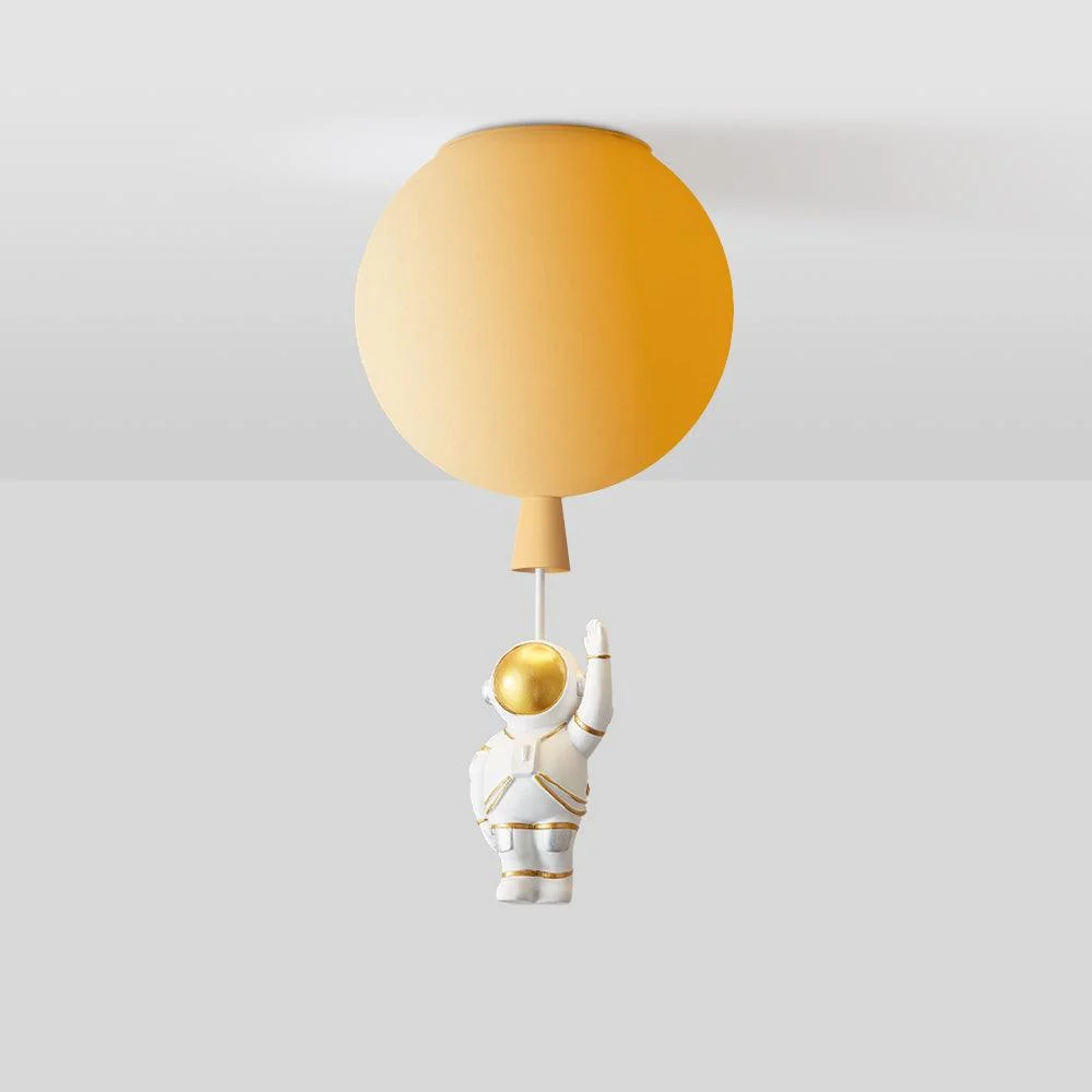 Fateh Modern Moon/Astronaut LED Acrylic Ceiling Lamp -  - #tag1#