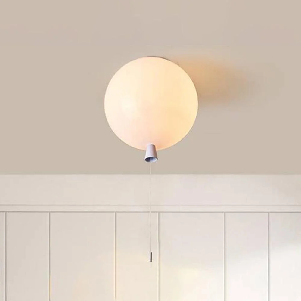 Fateh Modern Small Round LED Ceiling Lamp White Acrylic Bedroom -  - #tag1#
