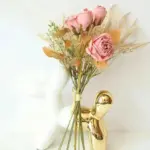 Faux Dried Rose Bundle