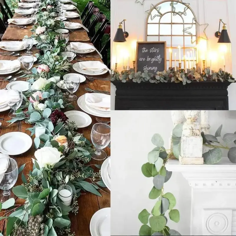 Faux Eucalyptus Garland
