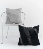 Faux Fur Cushion Cover 45cm tag1