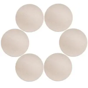 Faux Leather Coasters (6pc)