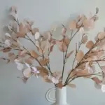 Faux Lunaria Branch
