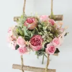 Faux Silk Roses Bouquet