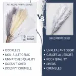 Faux Tall Pampas Grass Decor 10 Pcs 40 120 Branches Popmas Grass tag1