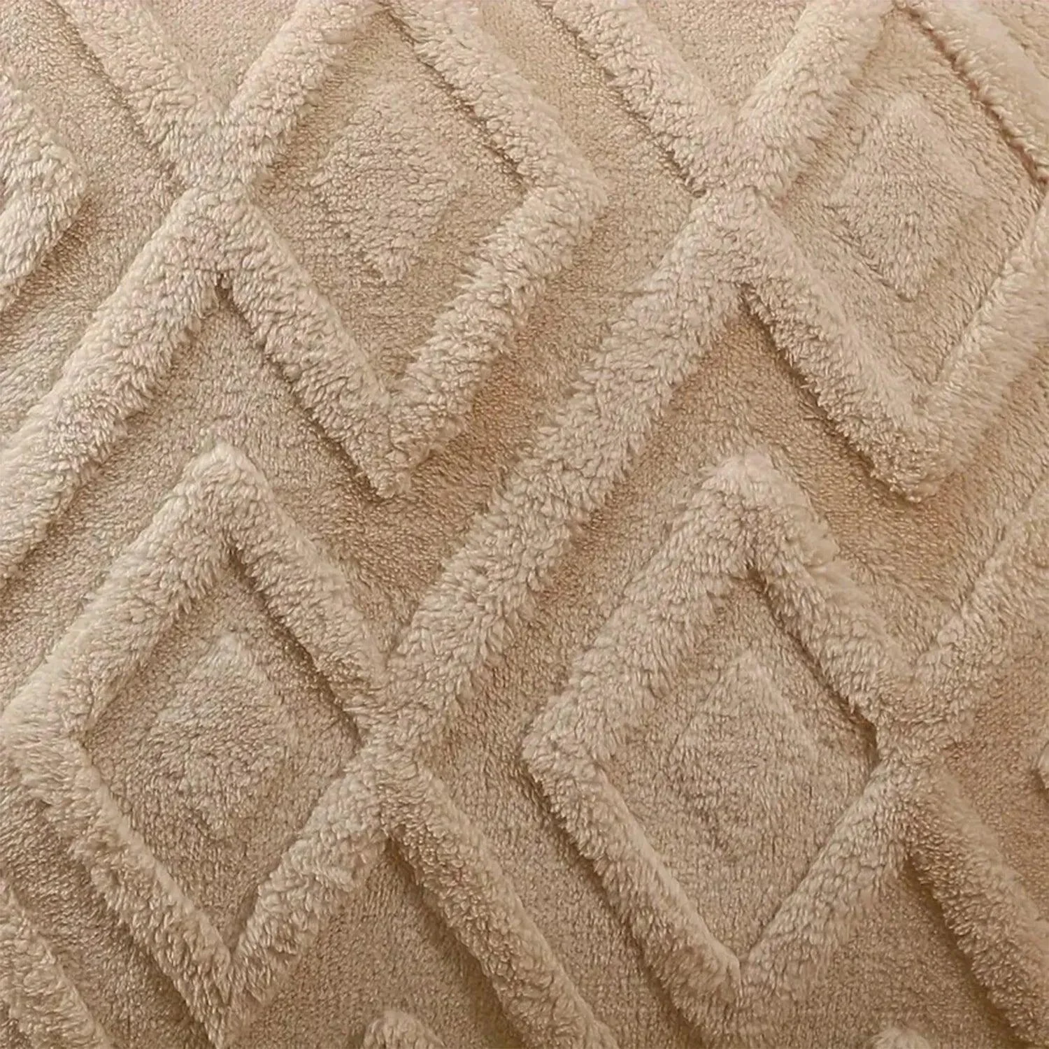 Faux Wool Patterned Cushion Cover -  - #tag1#