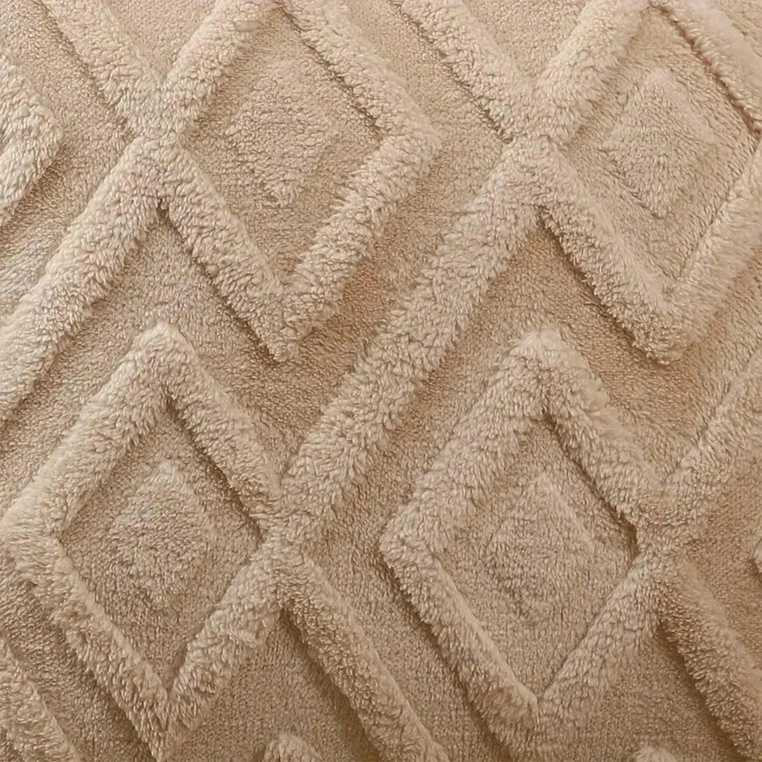 Faux Wool Throw Pillow Cover -  - #tag1#