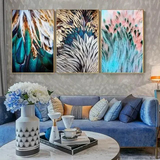 Feather Canvas art -  - #tag1#