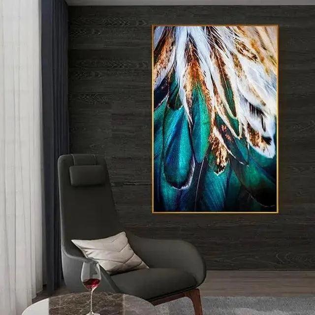 Feather Canvas art -  - #tag1#