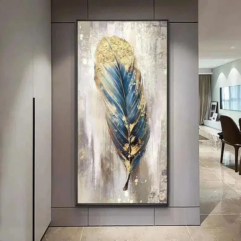 Feather Handmade Painting -  - #tag1#