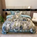 Feather Heathe Duvet Cover Set made of Egyptian Cotton tag1