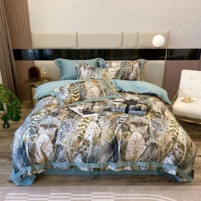 Feather Heathe – Duvet Cover Set made of Egyptian Cotton -  - #tag1#