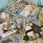 Feather Heathe Duvet Cover Set made of Egyptian Cotton tag1