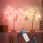Feather Lamp