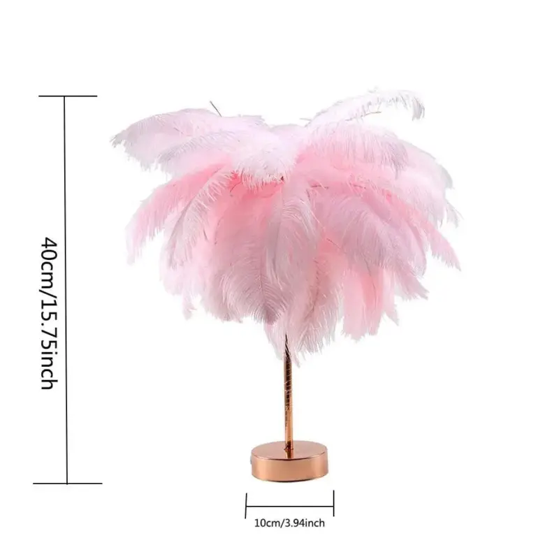 Feather Lamp