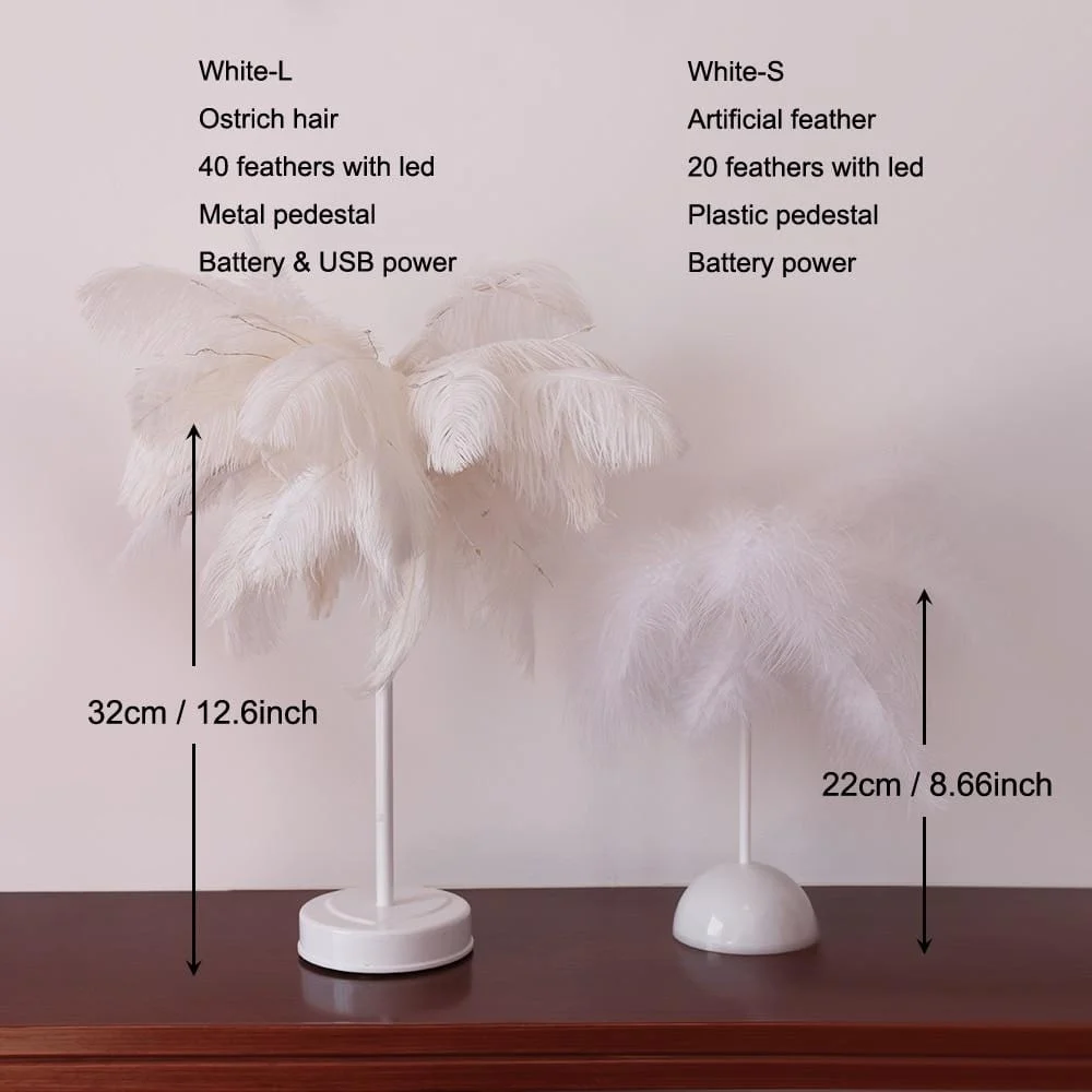 Feather Night Light -  - #tag1#