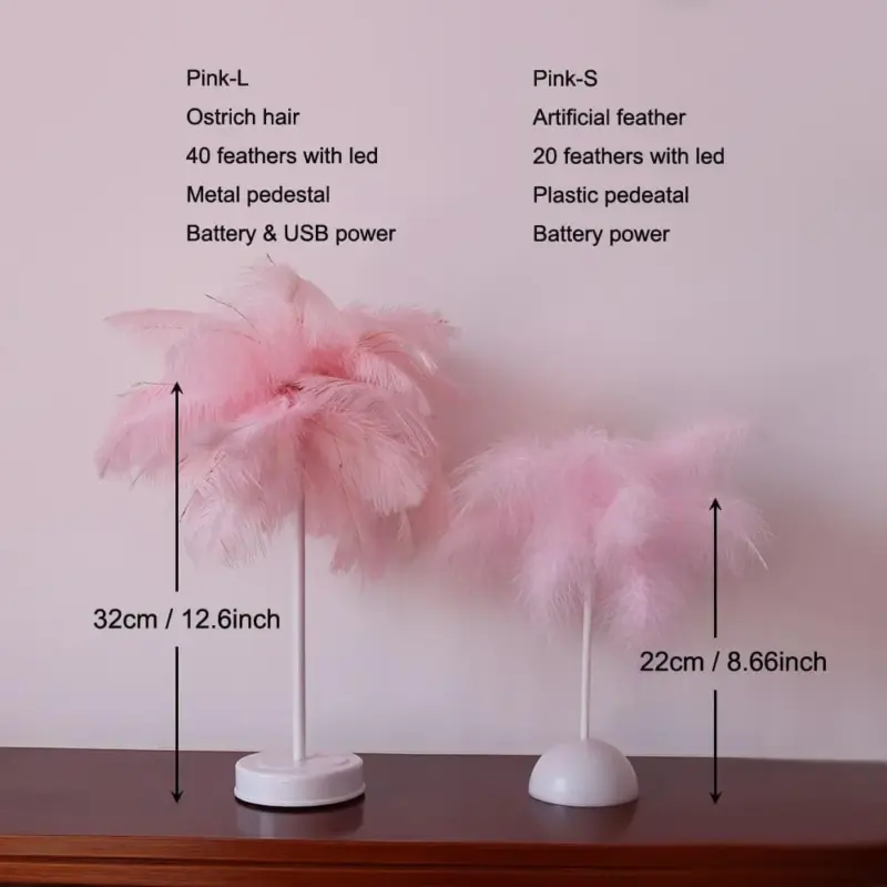 Feather Night Light tag1