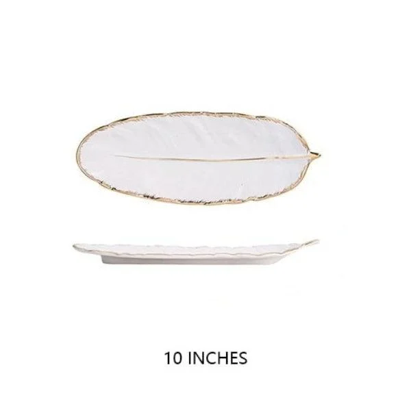 Feather Serving Tray -