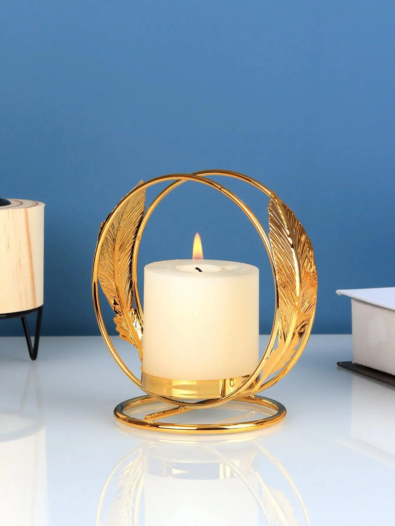 Feathergold Candle Holder | Perfectly suited for tea lights -  - #tag1#