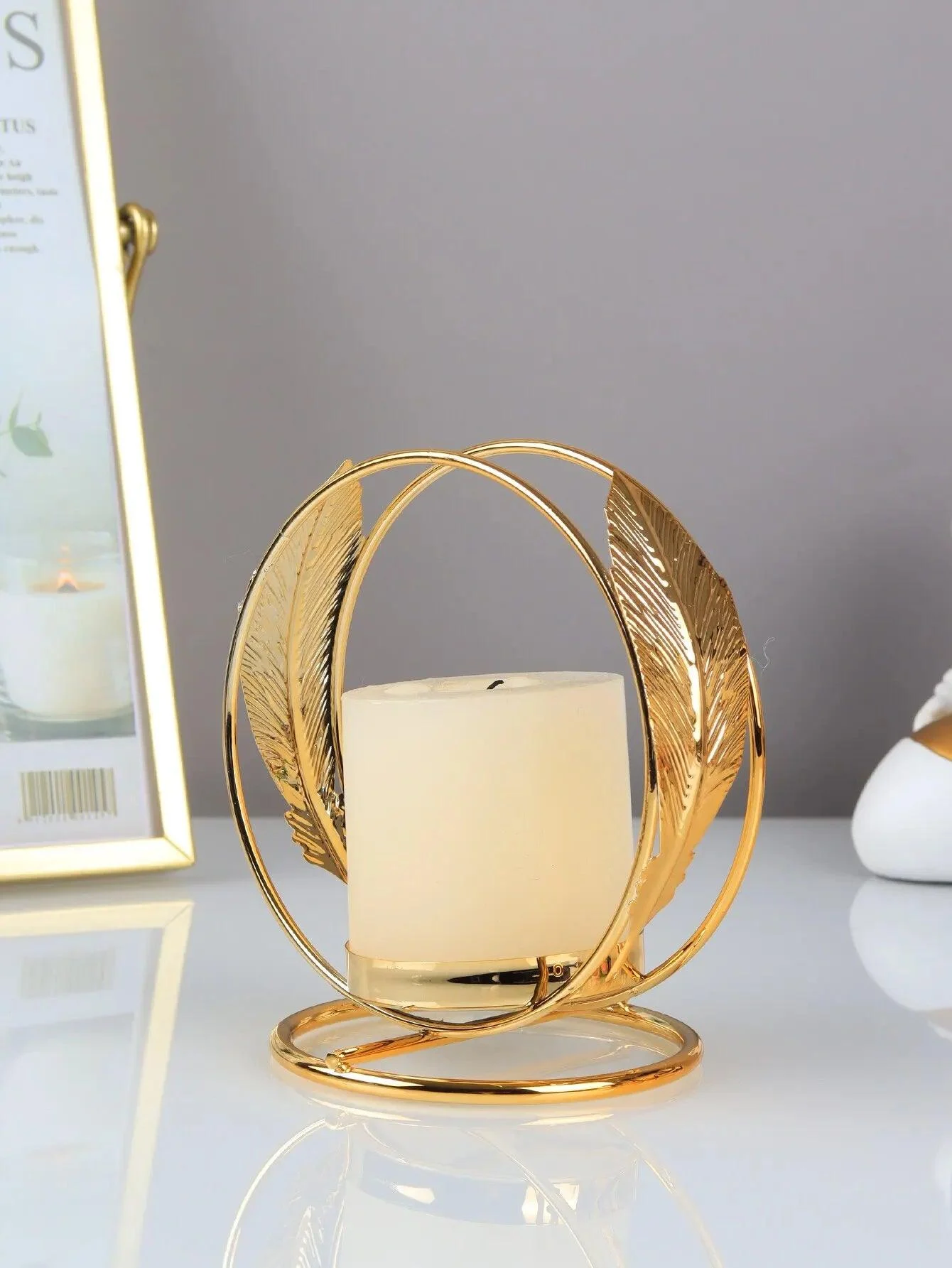 Feathergold Candle Holder | Perfectly suited for tea lights -  - #tag1#