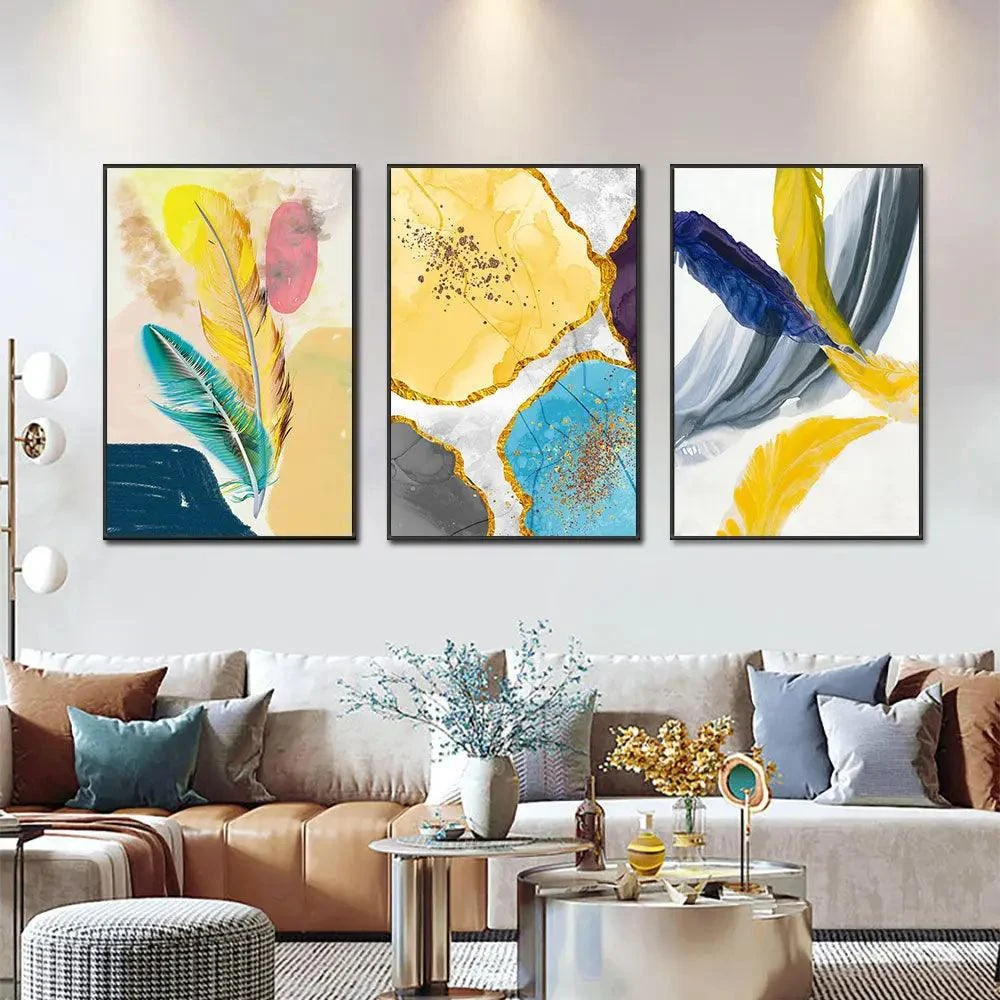 Feathers Canvas Art -  - #tag1#